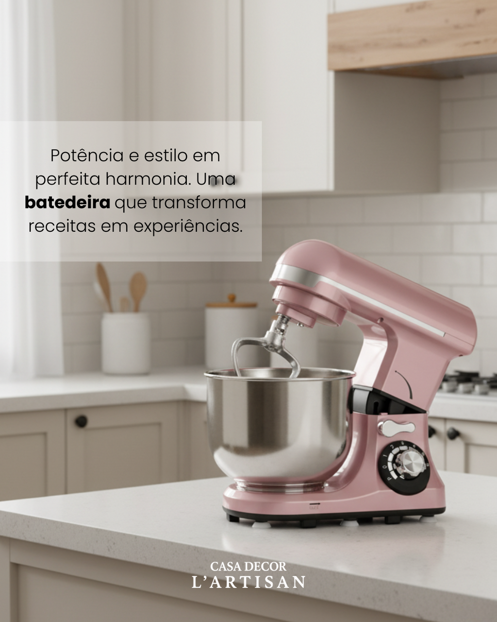 Batedeira Profissional com Tigela Inox