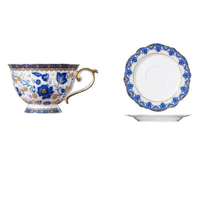 Conjunto de Chá em Porcelana Fina Inglesa