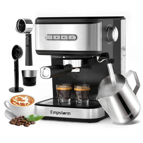 Cafeteira Expresso Empstorm com Vaporizador