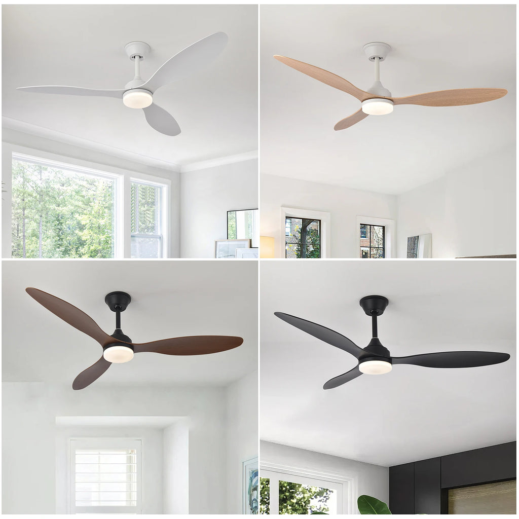 Ventilador de Teto com Luz LED, Controle Remoto e Bivolt Automático