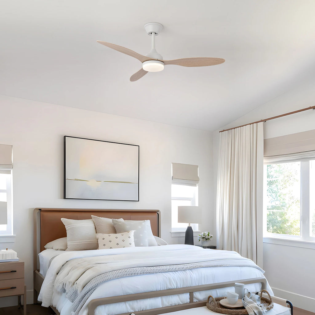 Ventilador de Teto com Luz LED, Controle Remoto e Bivolt Automático