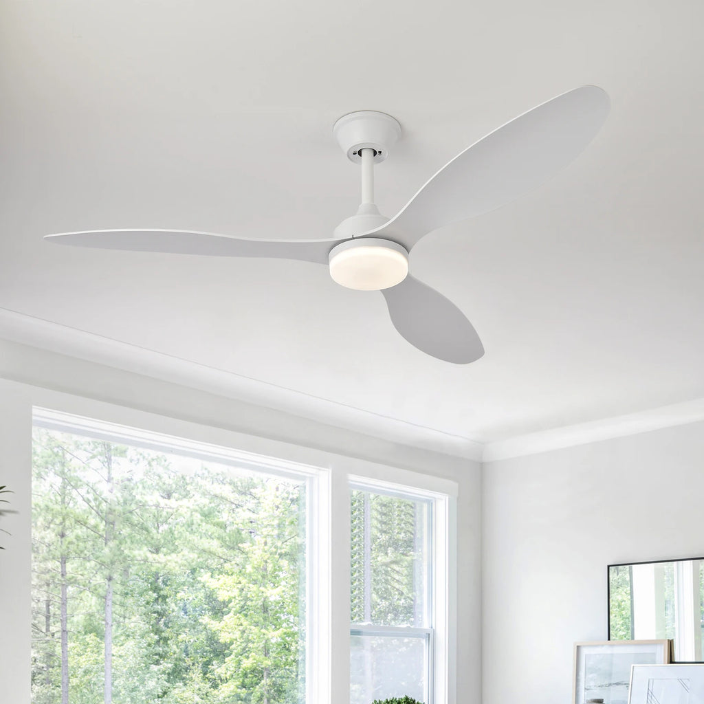 Ventilador de Teto com Luz LED, Controle Remoto e Bivolt Automático