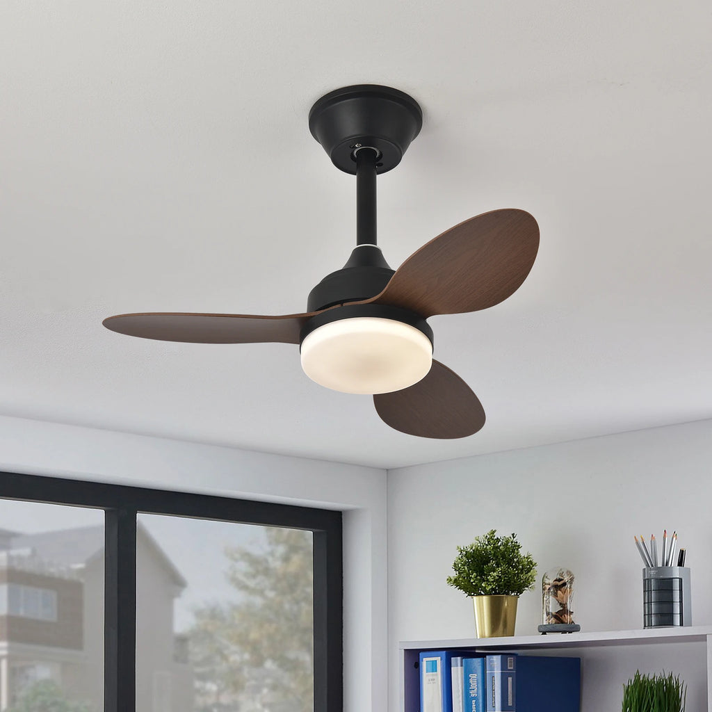 Ventilador de Teto com Luz LED, Controle Remoto e Bivolt Automático