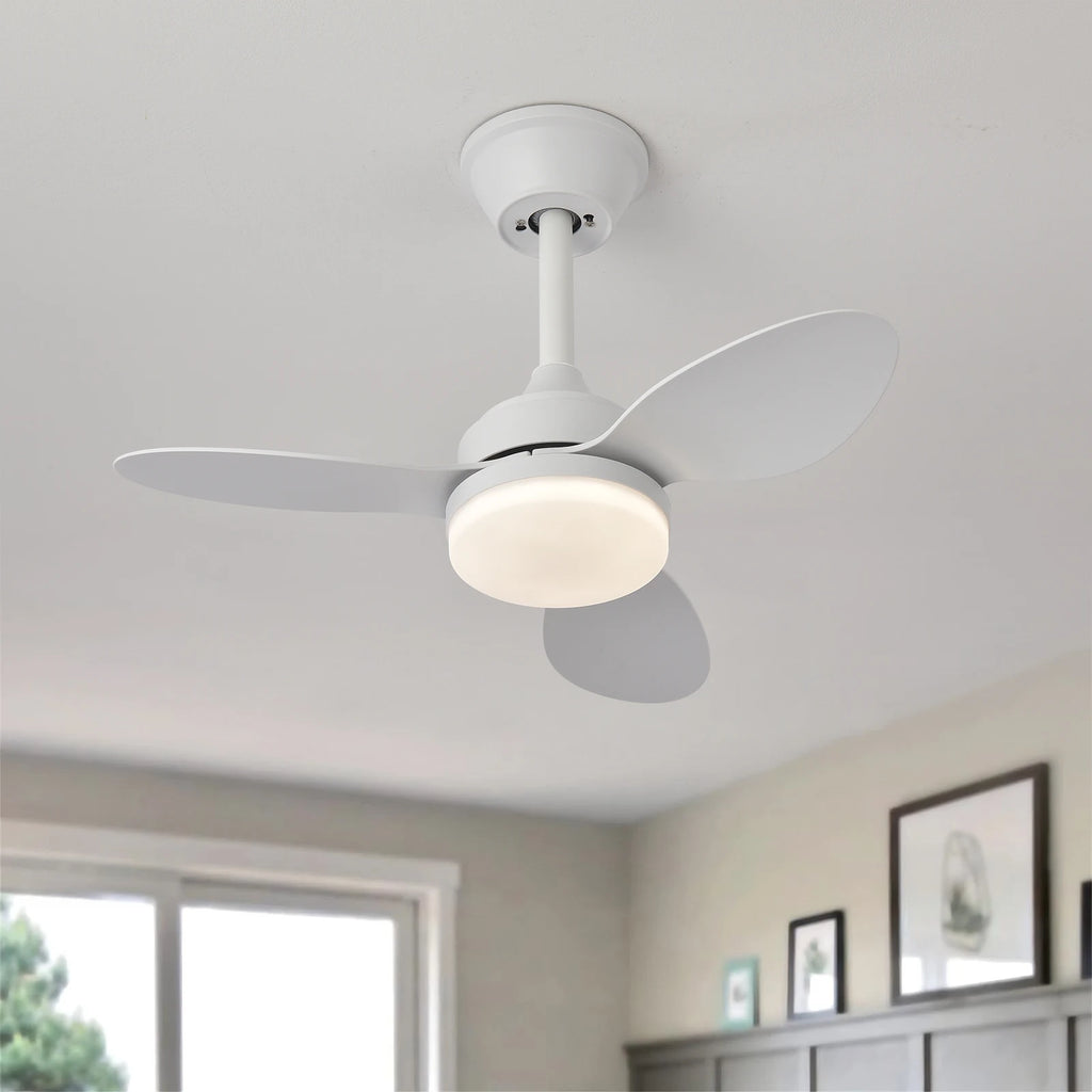 Ventilador de Teto com Luz LED, Controle Remoto e Bivolt Automático