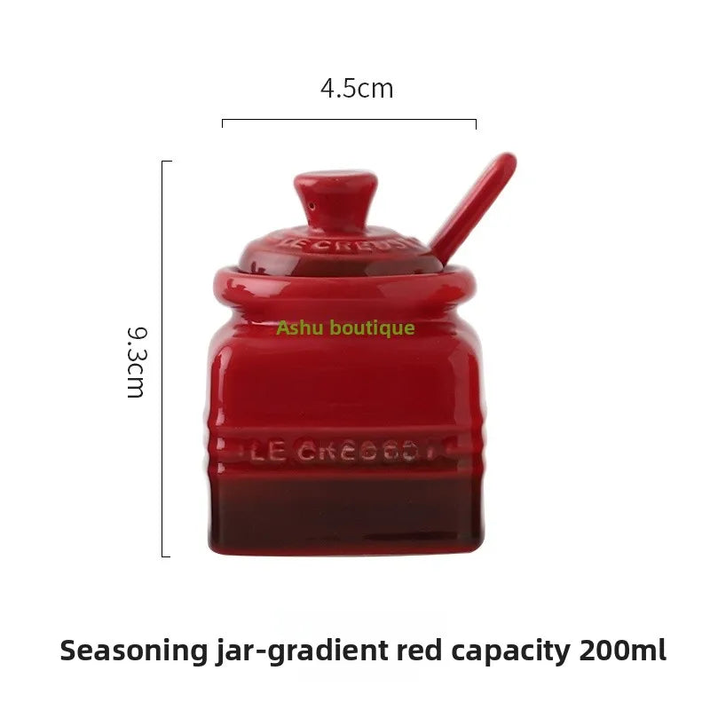 Pote de Temperos em Cerâmica