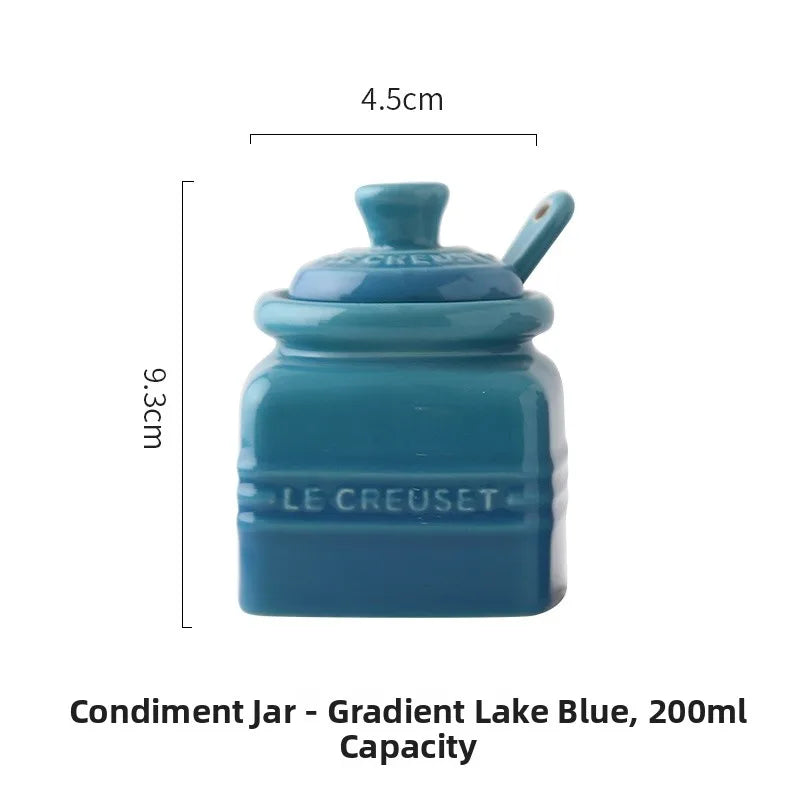 Pote de Temperos em Cerâmica